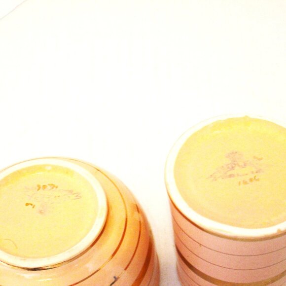 Sadler creamer & sugar bowl England - Picture 4 of 4